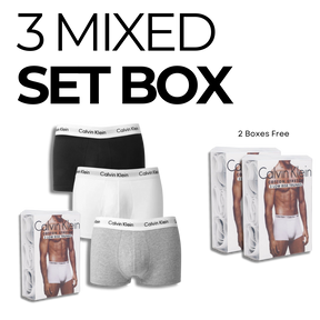 Calvin K. Cotton Stretch Low Rise Trunks (BUY 1 GET 2 FREE)