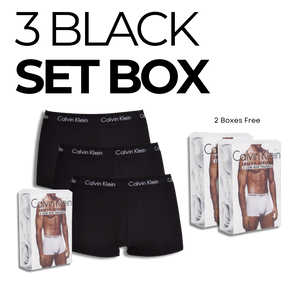 Calvin K. Cotton Stretch Low Rise Trunks (BUY 1 GET 2 FREE)